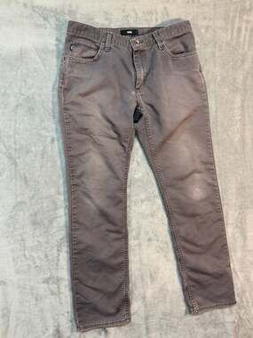 Vans Men's Grey Straight Fit Denim Jeans